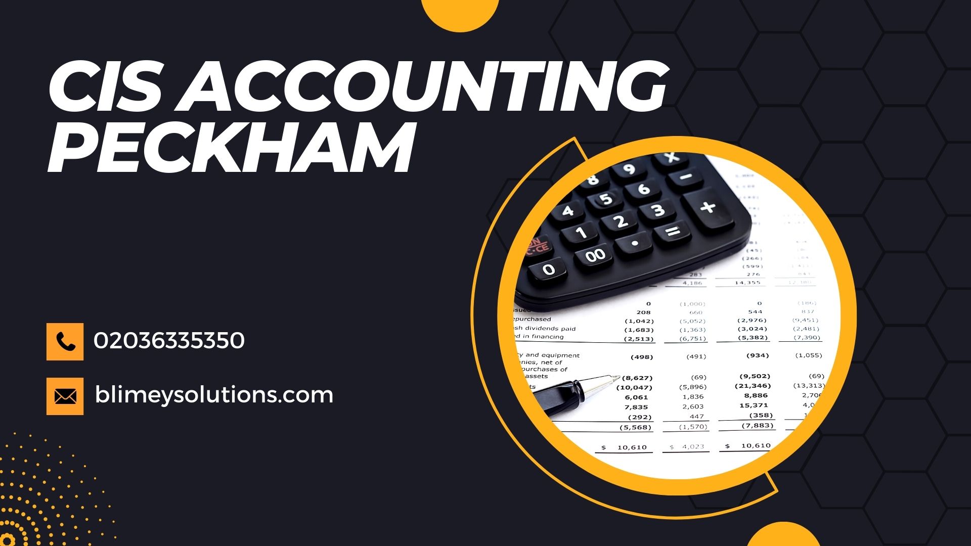 CIS Accounting in Peckham SE15 London